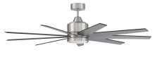 Craftmade CHP60BNK9 - 60&#34; Champion in Brushed Polished Nickel w/ Brushed Nickel/Flat Black Blades