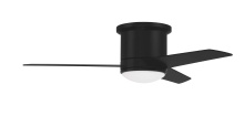 Craftmade CLE44FB3 - 44&#34; Cole in Flat Black w/ Flat Black/Greywood Blades
