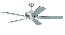 Craftmade ECF52BNK5-BNGW - 52&#34; Eos in Brushed Polished Nickel w/ Brushed Nickel/Greywood Blades