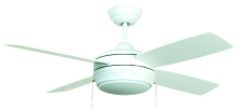 Craftmade LAV52MWW4LK-LED - 52&#34; Laval in Matte White w/ Matte White Blades