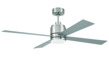 Craftmade MCY52BNK4 - 52&#34; McCoy 4-Blade in Brushed Polished Nickel w/ Brushed Nickel Blades