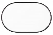 Craftmade MIR2405OVL-FB3C - Rachel 24&#34;x 40&#34; Framed Oval LED Mirror in Flat Black