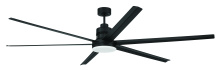Craftmade MND80FB6 - 80&#34; Mondo Indoor/Outdoor in Flat Black w/ Flat Black Blades