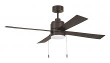 Craftmade OMCY52CBZ4-PC - 52&#34; Outdoor McCoy 4-Blade w/ Pull Chain in Classic Bronze w/ Classic Bronze Blades