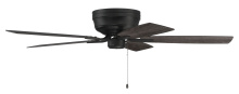 Craftmade PPH52FB5 - 52&#34; Pro Plus Hugger in Flat Black w/ Flat Black/Greywood Blades
