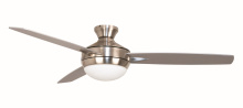 Craftmade TG52BNK3-52BN - 52&#34; Targas in Brushed Polished Nickel w/ Brushed Nickel Blades