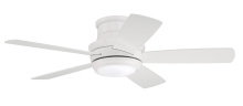 Craftmade TMPH44W5 - 44&#34; Tempo Hugger in White w/ White Blades