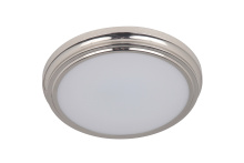 Craftmade X6613-BNK-LED - X66 Series 1 Light 13&#34; LED Flushmount in Brushed Polished Nickel