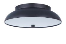 Craftmade X6813-FB-LED - Soul 1 Light 12.5&#34; LED Flushmount in Flat Black