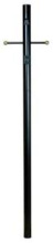 Craftmade Z8992-TB - 84&#34; Fluted Direct Burial Post w/ Photocell in Textured Black