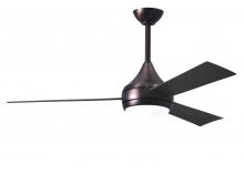 Matthews Fan Company DA-BB - Donaire Wet Location 3-Blade Paddle-style fan constructed of 316 Marine Grade Stainless Steel with