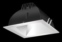 RAB Lighting NDLED6SD-WYY-M-S - RECESSED DOWNLIGHTS 20 LUMENS NDLED6SD 6 INCH SQUARE UNIVERSAL DIMMING WALL WASHER BEAM SPREAD 270