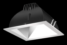 RAB Lighting NDLED4SD-WYN-S-S - RECESSED DOWNLIGHTS 12 LUMENS NDLED4SD 4 INCH SQUARE UNIVERSAL DIMMING WALL WASHER BEAM SPREAD 350