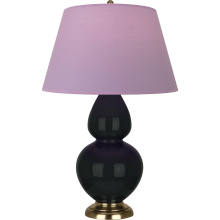 Robert Abbey OS20L - Obsidian Double Gourd Table Lamp
