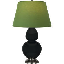 Robert Abbey OS22G - Obsidian Double Gourd Table Lamp