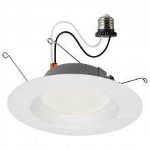 Satco Products Inc. S11642 - 12.5 Watt LED Downlight Retrofit; 5-6&#34;; 2700K; 120 Volts; Dimmable; White Finish