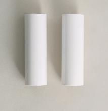 Satco Products Inc. S70/371 - 2 Plastic Candle Covers; White Plastic; 4&#34; Height