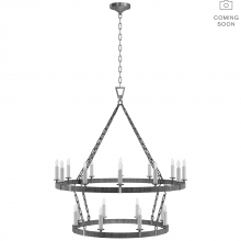 Visual Comfort & Co. Signature Collection CHC 5880AI/NRT - Darlana Large Two Tier Chandelier