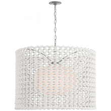 Visual Comfort & Co. Signature Collection FW 5036PN/WG-CR - Catania 40&#34; Woven Hanging Shade