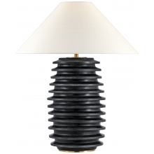 Visual Comfort & Co. Signature Collection KW 3716EBO-L - Crenelle 27&#34; Stacked Table Lamp