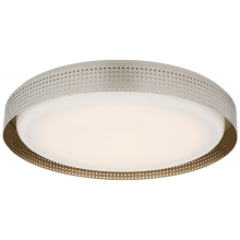 Visual Comfort & Co. Signature Collection KW 4082PN-WG - Precision 18&#34; Round Flush Mount