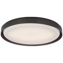 Visual Comfort & Co. Signature Collection KW 4083BZ-WG - Precision 24&#34; Round Flush Mount