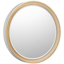Visual Comfort & Co. Signature Collection TOB 2960WHT/G - Tricia 24&#34; Illuminated Round Mirror