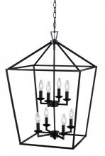 Trans Globe 10268 ROB - Lacey 19&#34; Pendant Style Cage Chandelier