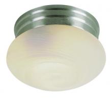 Trans Globe 3621 BN - 2 LT 10&#34;&#34; MUSHROOM MRBLZD GLS