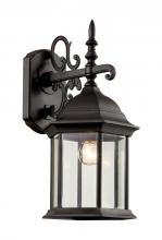 Trans Globe 4354 BK - Josephine 19&#34; Wall Lantern