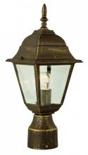Trans Globe 4414 BK - Argyle 15&#34; Postmount Lantern