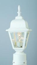 Trans Globe 4414 WH - Argyle 15&#34; Postmount Lantern