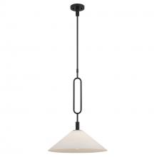 Trans Globe PND-2254 BK - 1LT 18&#39; PENDANT GEOMETRIC-BK