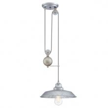 Westinghouse 6117000 - Pulley Pendant Galvanized Steel Finish