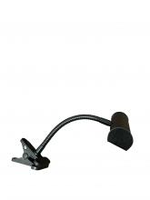 House of Troy BCLED7-BLK - Battery Clip On 7&#34; Black Textured LED Light Clip On Surfaces Up To 1 3/ 8&#34;