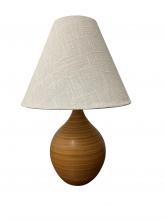 House of Troy GS200-SE - Scatchard 19&#34; Stoneware Accent Lamp In Sedona