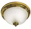 Maxlite ML2G181TRBR - CEILING FIXTURE 1X18W GU24 TRADITIONAL UPC 767627113093 CLR BOX SKFG18SMCBR POLISH BRASS
