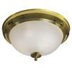 Maxlite ML2G362TRBR - CEILING FIXTURE 2X18W GU24 TRADITIONAL UPC 767627113192 CLR BOX SKFG36SMCBR POLISH BRASS