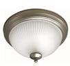 Maxlite ML2G362TRNI - CEILING FIXTURE 2X18W GU24 TRADITIONAL UPC 767627113208 CLR BOX SKFG36SMCNI SATIN NICKEL