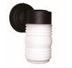 Maxlite ML4G181JJBK - JELLY JAR 1X18W GU24 OUTDOOR SERIES UPC 767627 112768 CLR BOX SKFG18JJ BLACK