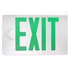 Maxlite MLEU2GWEM - GREEN EXIT SIGN LED W/BATTERY BACKUP