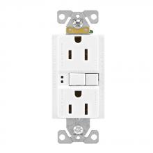 Eaton Wiring Devices SGF15W-3-L2 - GFCI ST Duplex 15A 125V W 3Pk