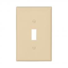 Eaton Wiring Devices PJ1V-SP-L2 - Wallplate 1G Toggle Poly Mid IV