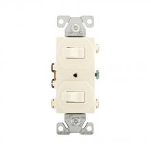 Eaton Wiring Devices 275A-SP-L - Switch Duplex Comb SP/3Way 15A 120V AL