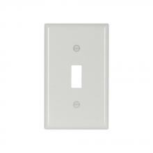 Eaton Wiring Devices 4134W-BOX - Wallplate 1G Toggle Thrmst Std Deep WH
