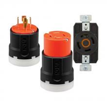 Eaton Wiring Devices AHCL1420P - CCL Plug 20A 125/250V 3P4W-OR&BK
