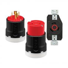 Eaton Wiring Devices AHCL1920P - CCL Plug 20A 277/480V 3PH 4P4W, RD&BK