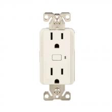 Eaton Wiring Devices EWFWRCR15-W-BX-T - ETN PLT Wi-Fi WR Smart Receptacle, W
