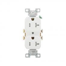 Eaton Wiring Devices TRCR20W - Rec TR Dup 20A 125V 2P3W SWIRE Str WH