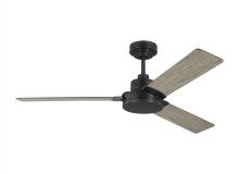 Generation Lighting 3JVR52AGP - Jovie 52&#34; Indoor/Outdoor Aged Pewter Ceiling Fan with Wall Control and Manual Reversible Motor